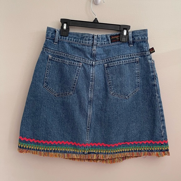 Vintage No Excuses Denim Skirt - Picture 2 of 7